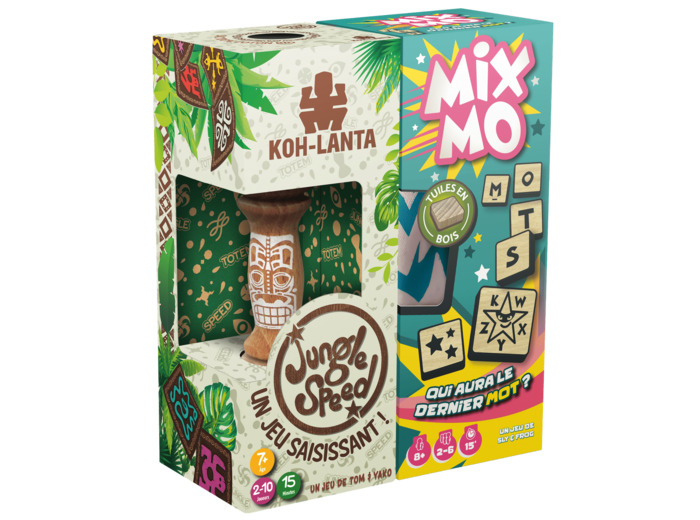 Bundle Jungle Speed Koh Lanta + Mixmo