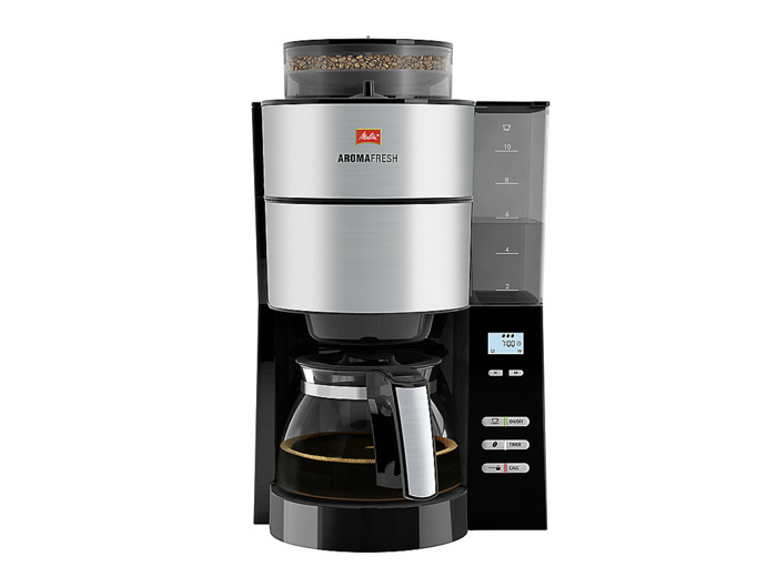 Cafetière filtre programmable aroma fresh avec broyeur ref 1021-01