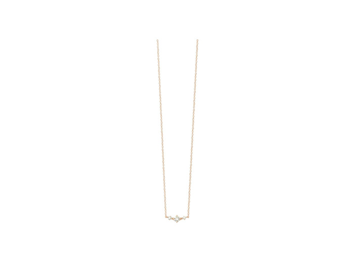 Collier Vanrycke Stardust en or rose et diamants