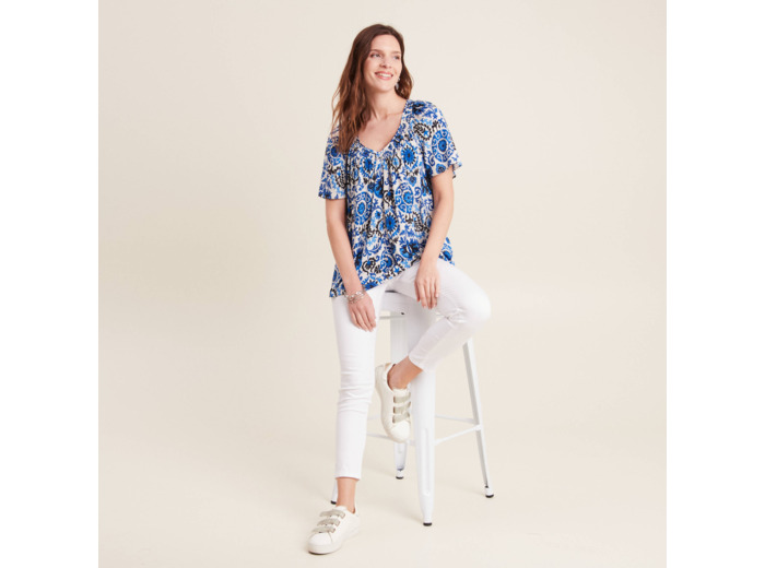 Blouse manches courtes