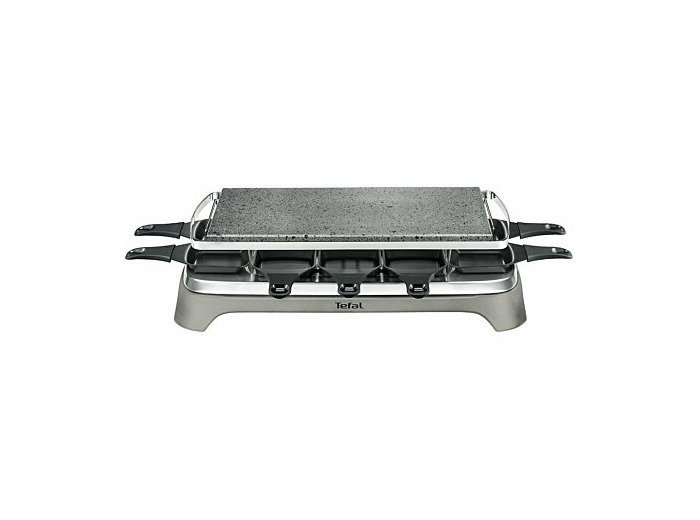 Pierrade / raclettes inox & design 10 coupelles - tÃ©fal - pr457b12