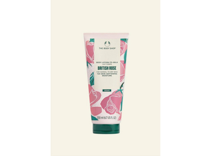 Lait corps British Rose