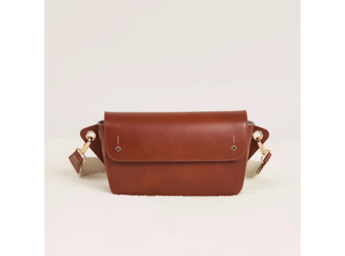 Sac Banane Emilie Cognac