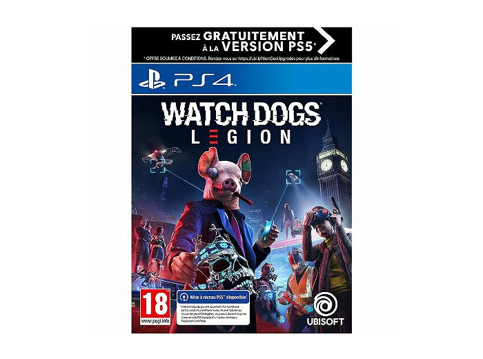 Jeu watch dogs legion ps4