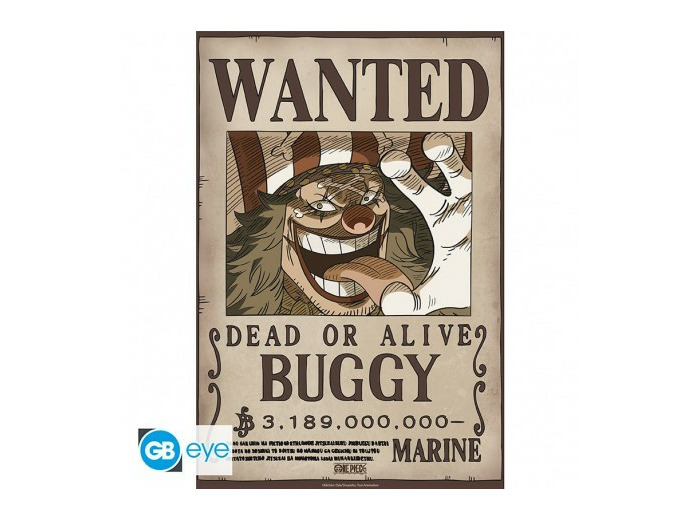 ONE PIECE - Poster Chibi 52x38 - Wanted Baggy Wano