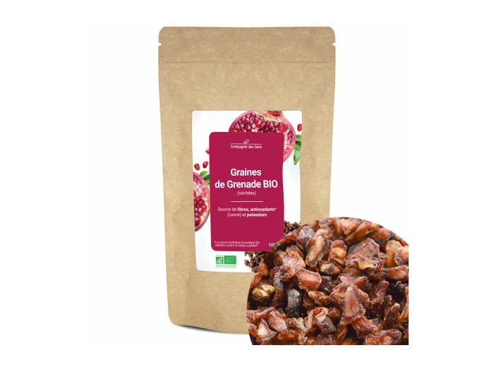 GRAINES DE GRENADE SECHEES BIO 100g