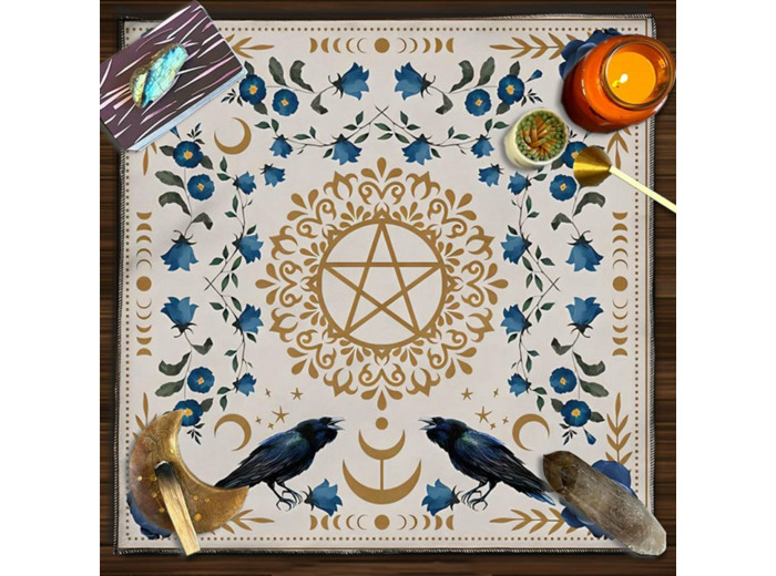 Tapis divination,tirage oracle, tarot