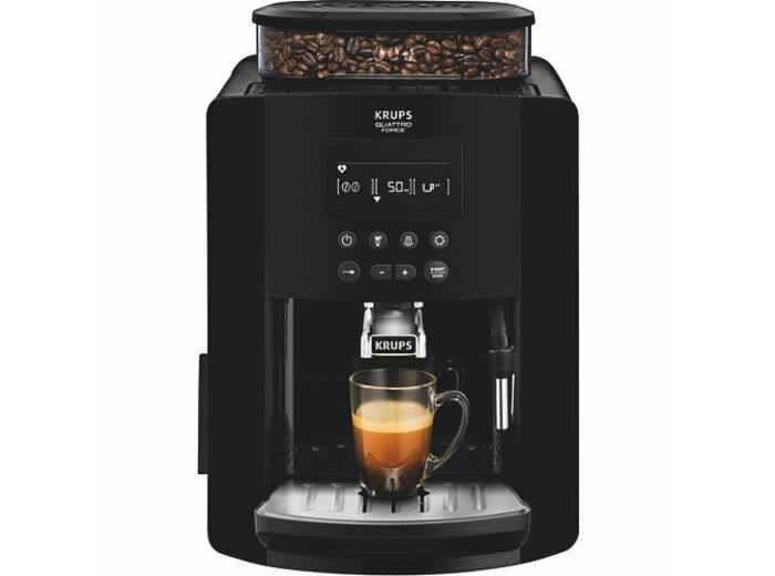 Machine à Expresso Broyeur ARABICA QUATTRO FORCE avec Écran LCD REF YY3074FD