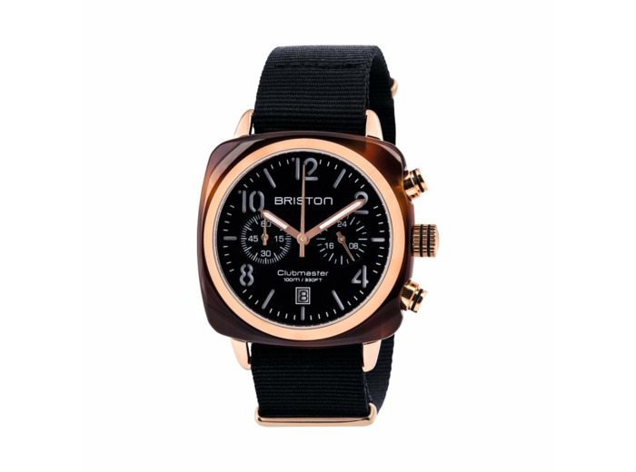 Montre Briston Clubmaster Classic Chrono Date Acétate
