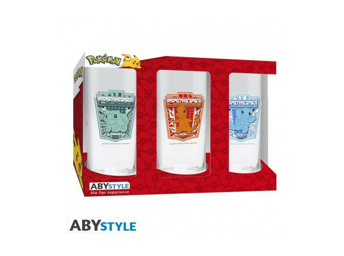 POKEMON - Set de 3 verres