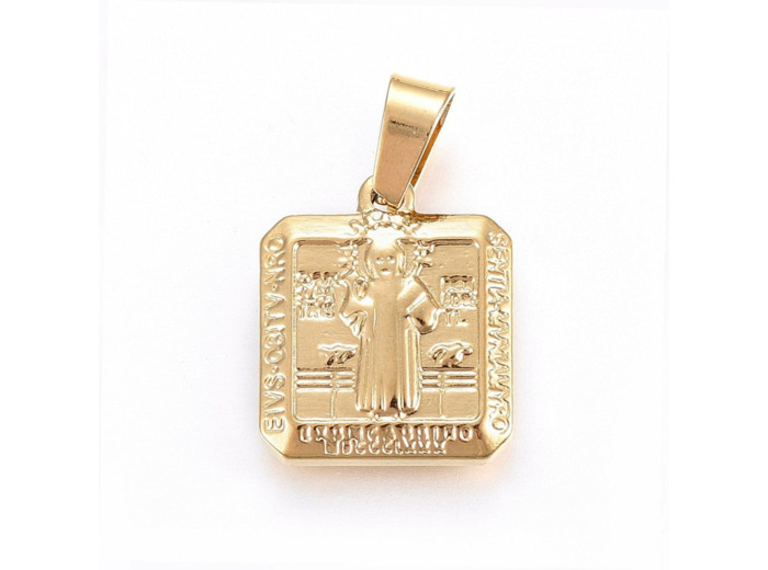 Pendentif St Benoit carré