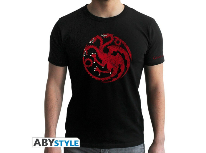 GAME OF THRONES - Tshirt "Targaryen" homme MC black