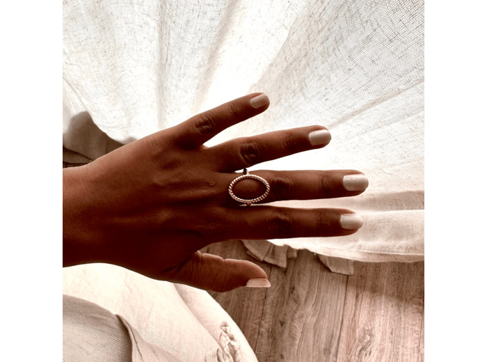 Bague Elise en plaqué or 3 microns