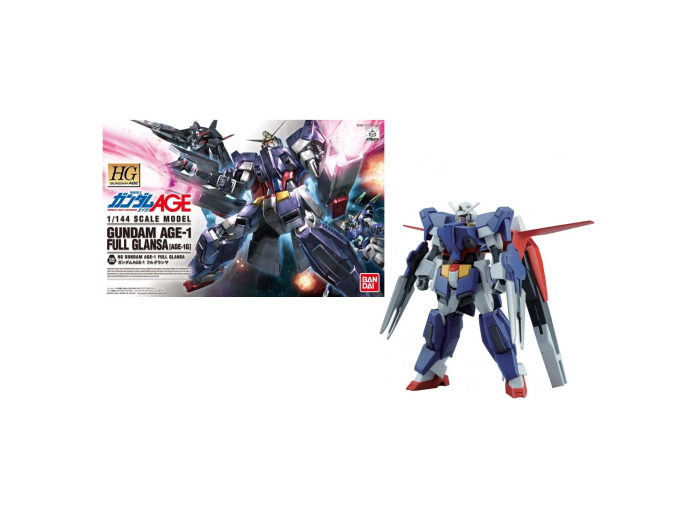 HG 1/144 Gundam Age Gundam Age-1 Full Glansa