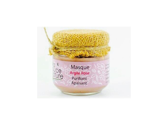 Masque argile rose