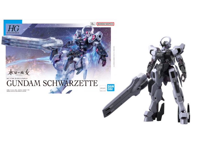 HG 1/144 Gundam Schwarzette