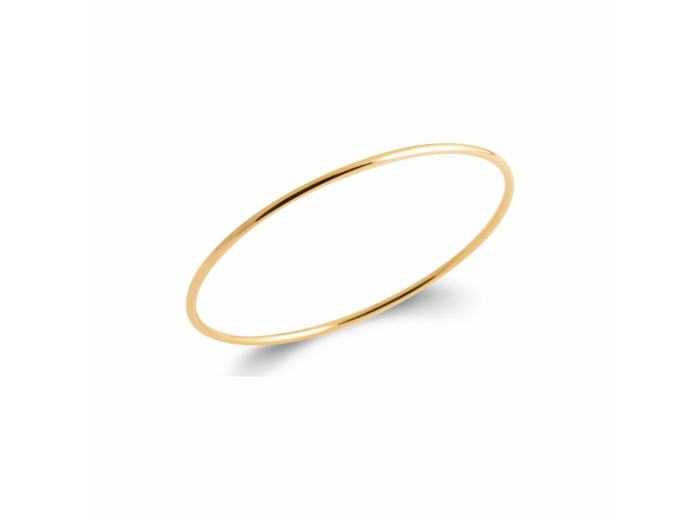 Bracelet jonc en plaqué or