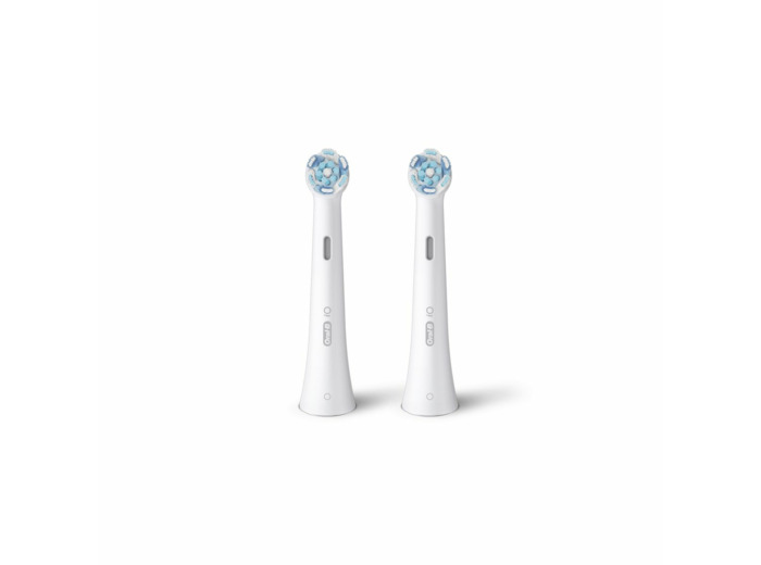 Lot de 2 brossettes dentaires ultimate clean io