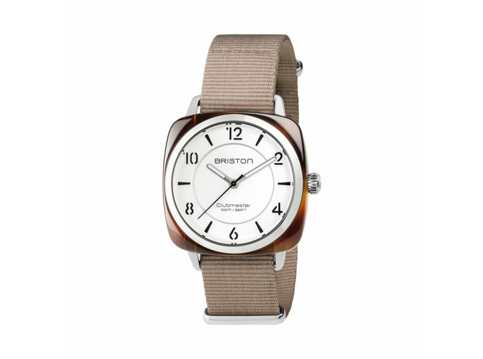 Montre Briston Clubmaster Chic HMS Acier et Acétate