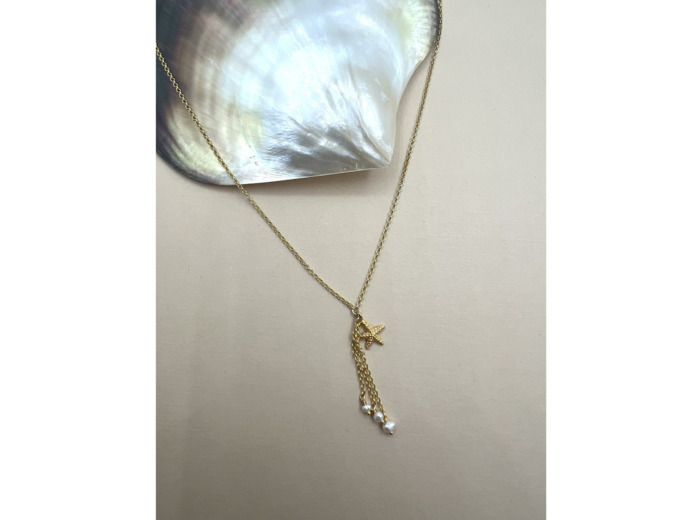 Collier Indriya Nymphea en vermeil