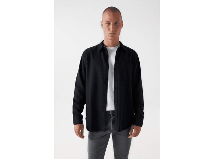 CHEMISE EFFET TEXTURÉ