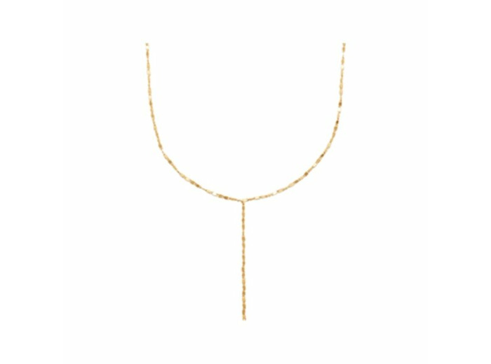Collier en plaqué or, taille 45