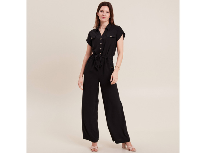 Combinaison pantalon ceinturée