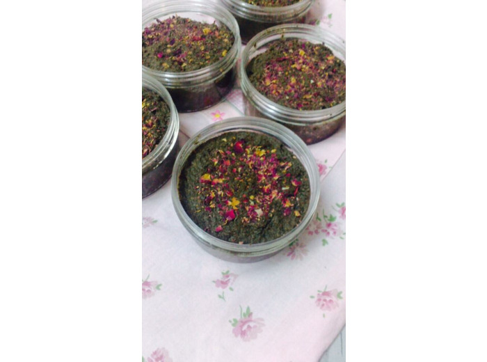 Gommage exfoliant au savon noir ghassoul