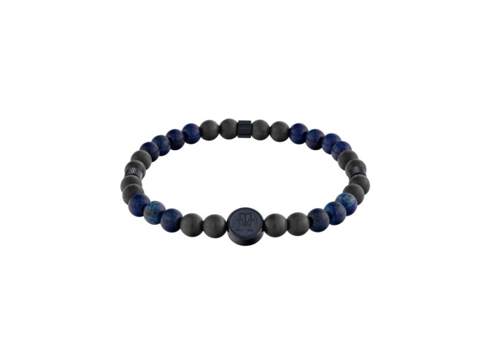 Bracelet Tommy Hilfiger en acier et lapis lazuli