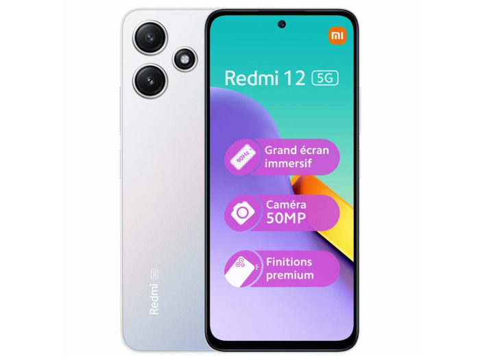 REDMI NOTE 12 128GO 5G Argent