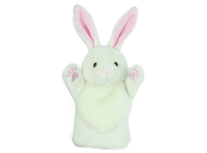 Marionnette Lapin blanc  - PC008027