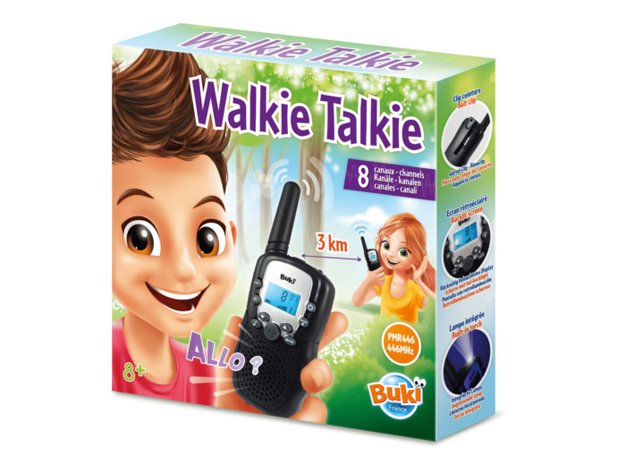 Talkie Walkie BUKI Portée 3 km