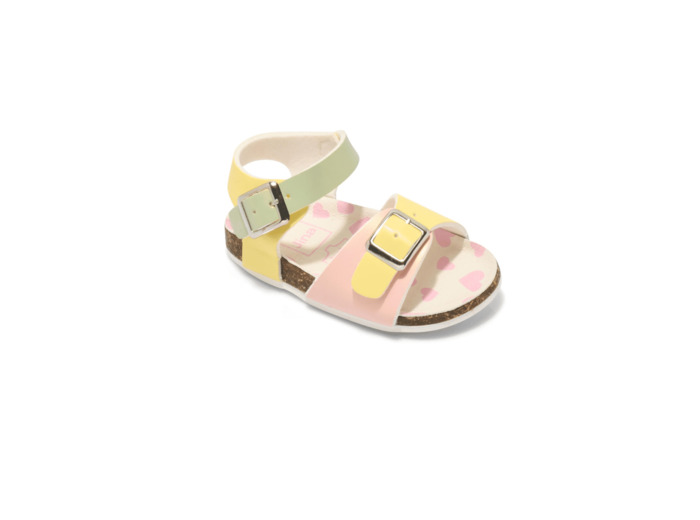 Sandale ouverte bebe fille multicolor