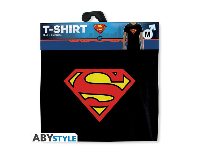 DC COMICS - Tshirt "Logo Superman" homme MC black- basic