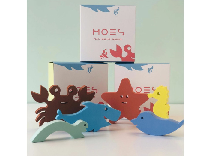 Jeux de bain animaux marins - MOES004 - Moes