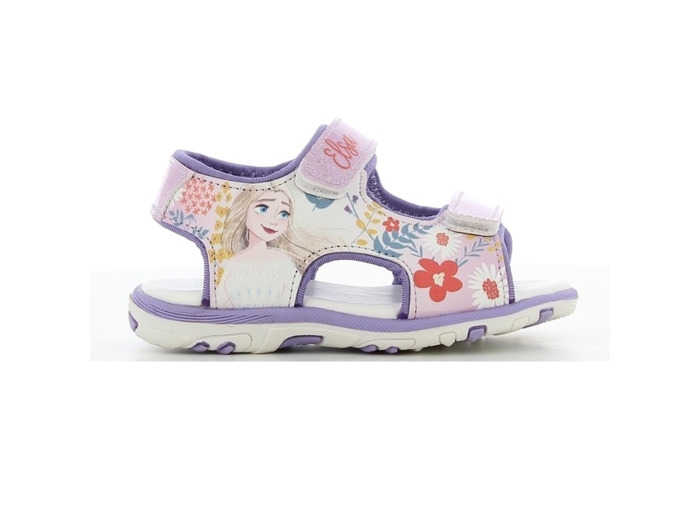 Sandale ouverte fille lilas la reine des neiges
