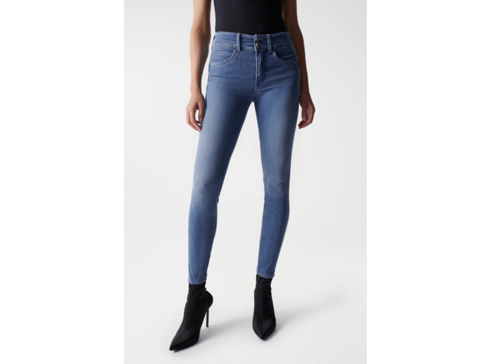 JEAN SECRET PUSH IN CROPPED SKINNY