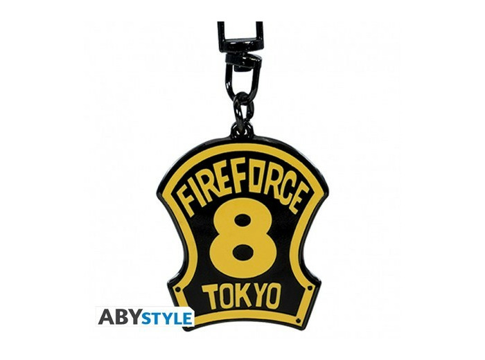 FIRE FORCE - Porte-clés Emblème 8ème brigade