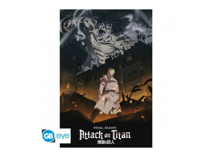 ATTACK ON TITAN - Poster Maxi 91,5x61 - S4 key art