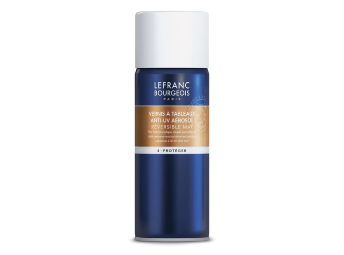 VERNIS MAT AÉROSOL LEFRANC BOURGEOIS
