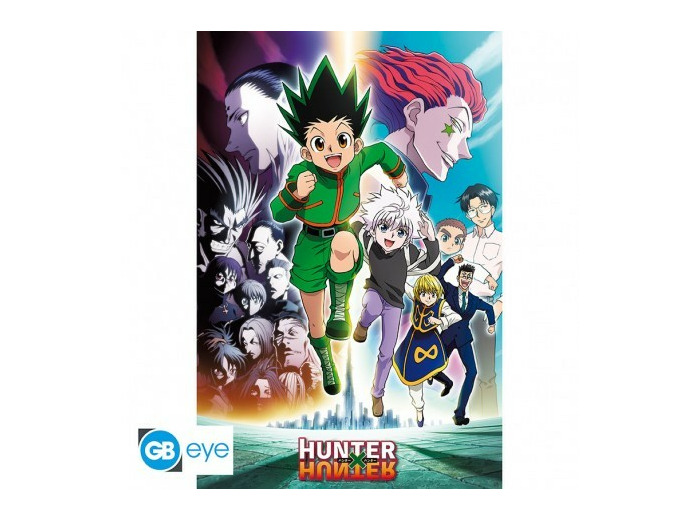 HUNTER X HUNTER - Poster - "Brigade Fantôme"- roulé filmé (91.5x61)