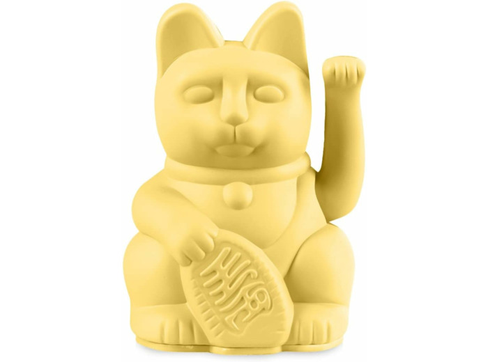 DONKEY Lucky Cat Mini | Jaune – Porte-Bonheur Japonais