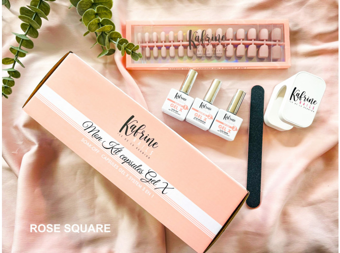 KIT GEL X- ROSE SQUARE