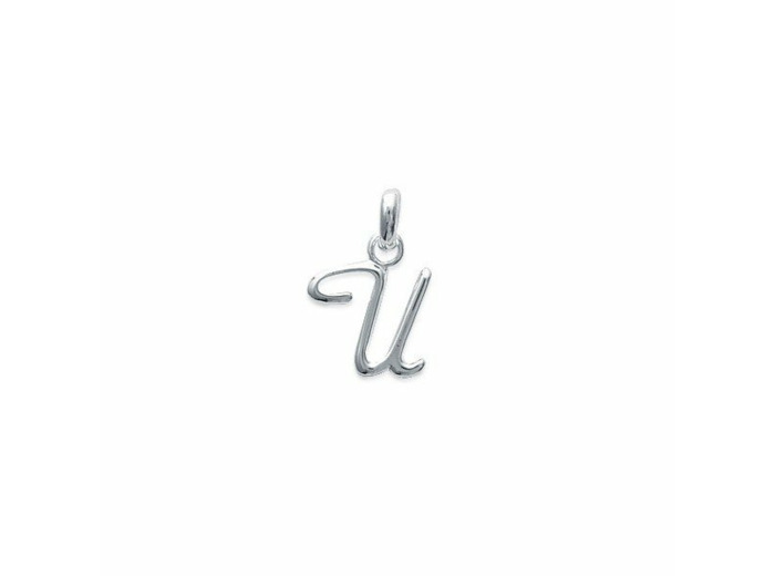 Pendentif en argent rhodié