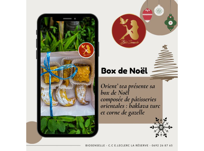 Box de 8 Baklawa forme carré et cigarette