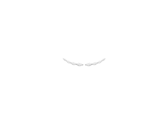 Boucles d'oreilles en argent rhodié et oxydes de zirconium