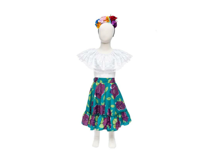 Frida L'Artiste, Chemise, Jupe et Coiffe, 5 - 6 ans - 64185 - Great Pretenders