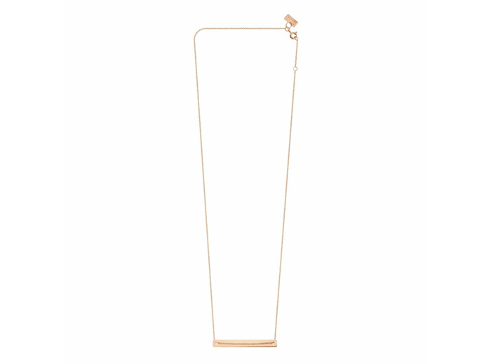 Collier Vanrycke Bonnie & Clyde en or rose