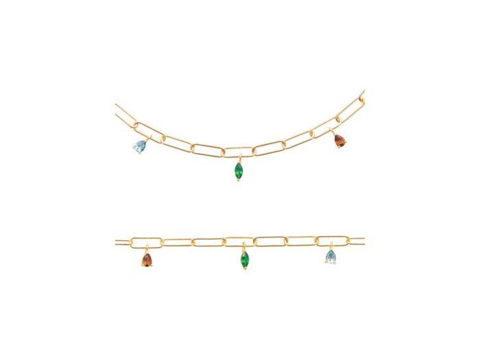Collier en plaqué or