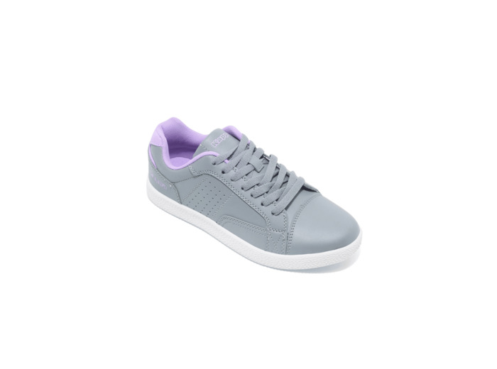 Basket junior fille grey purple kappa